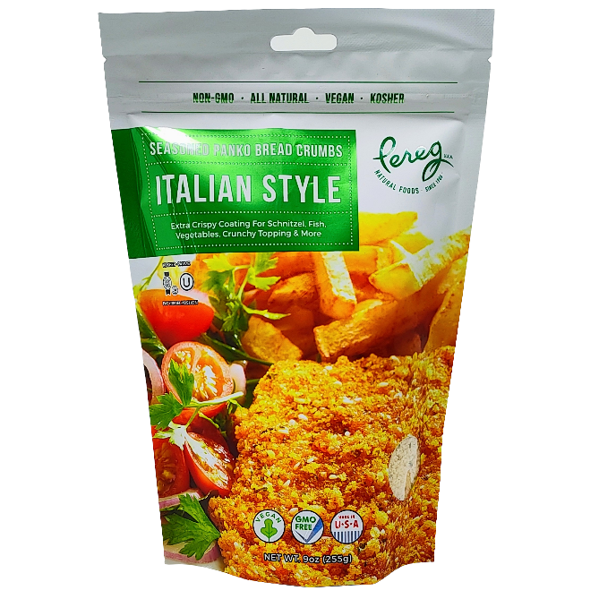 Pereg Seasoned Panko Bread Crumbs Italian Style 9 oz