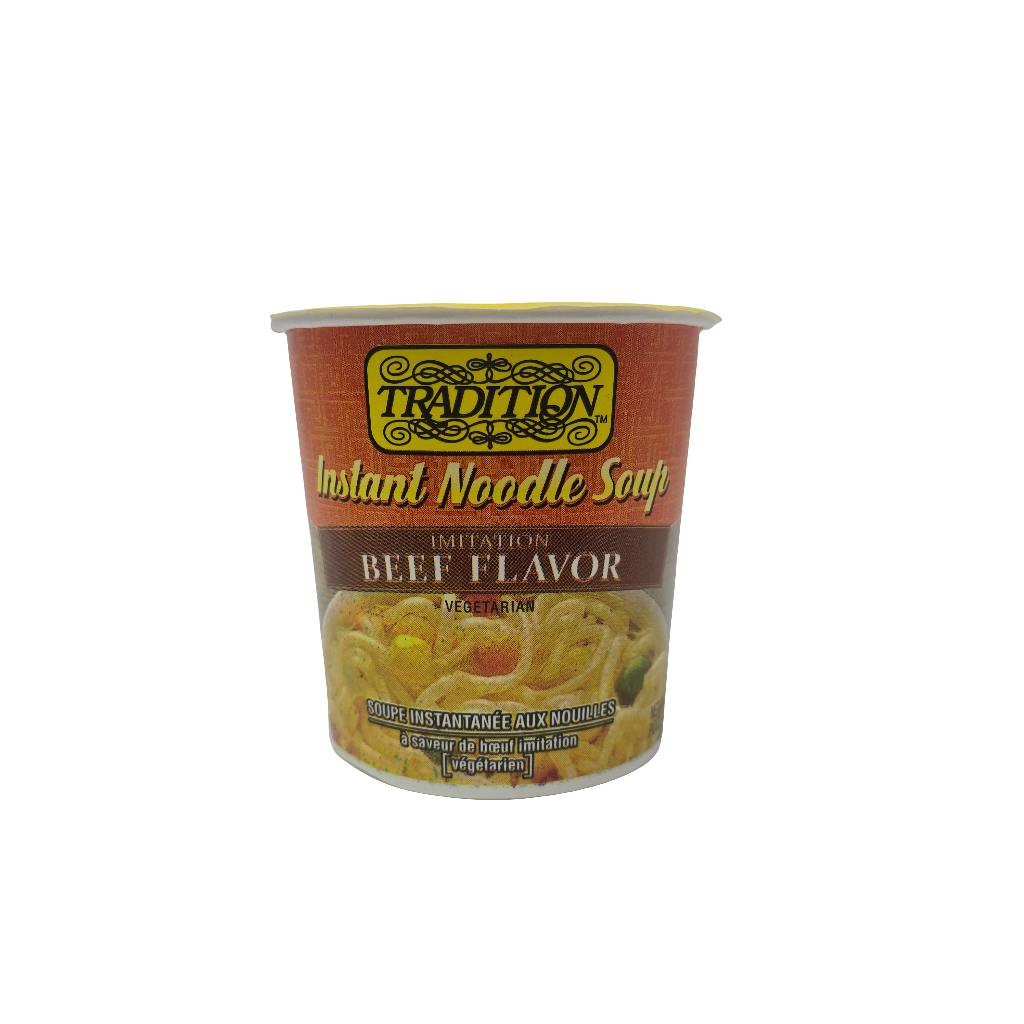 Tradition Instantánea Noodle Soup Beef Flavor 2.29 Oz