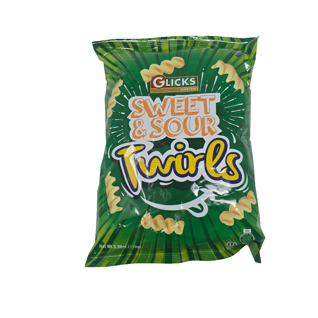 Glicks Sweet & Sour Twirls 3.98 Oz