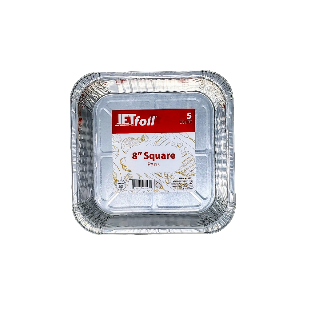 JETfoil 8" Square Pans 5 Ct