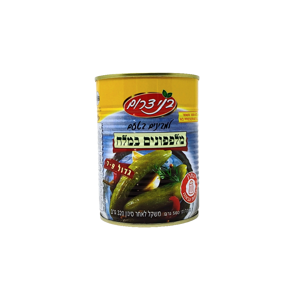 Bnei Daron Cucumbers In Brine 19.8 oz