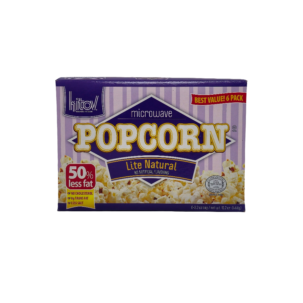 Kitav Popcorn Lite Natural 19.2 Oz
