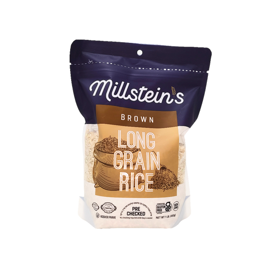 Millstein's Brown Long Grain Rice 16 oz