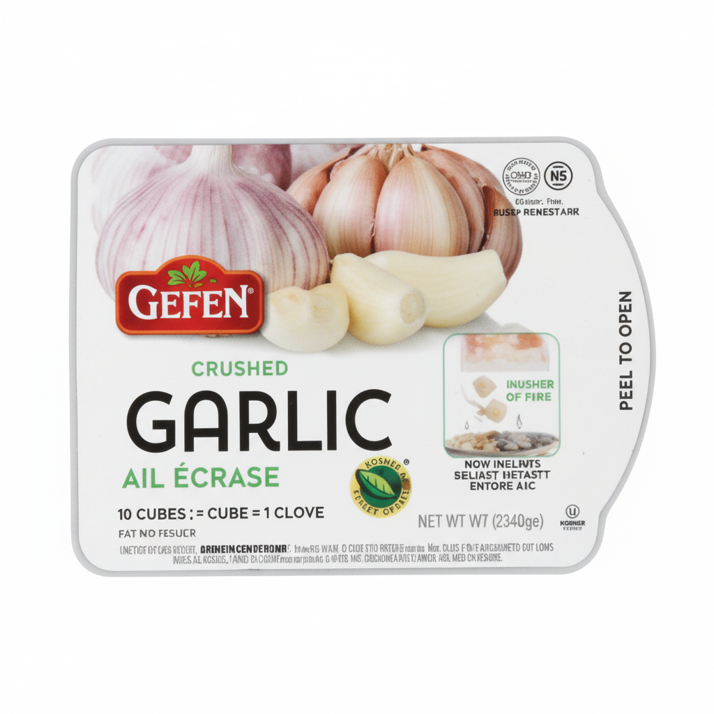 GEFEN CRUSHED GARLIC CUBES - Passover