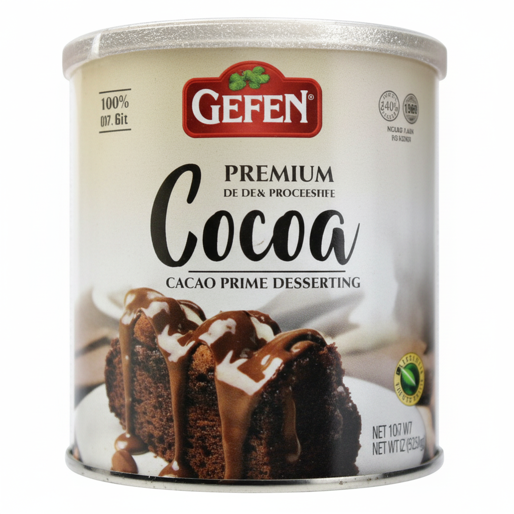 GEFEN 7 OZ COCOA CANNISTER - Passover