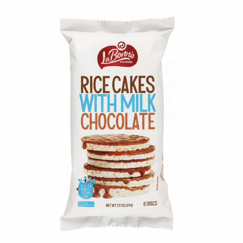Lieber's Choc Rice Cakes (Milk) - Passover