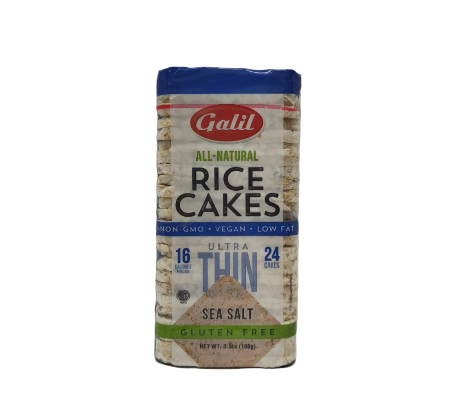Galil All Natural Rice Cakes Ultra Thin Sea Salt 3.5oz