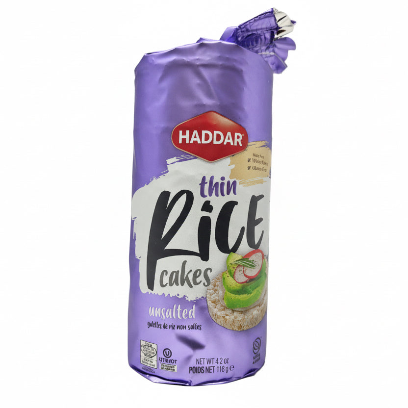 Hadar Rice Thin Cakes Unsalted 4.2oz