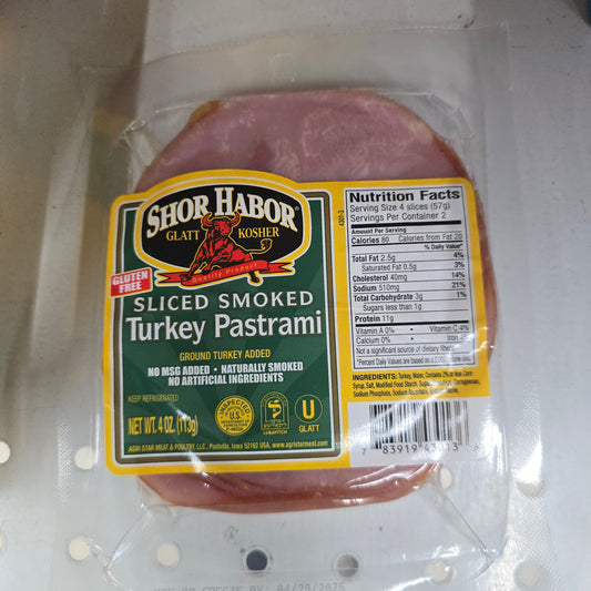 Turkey Pastrami - Shor Habor