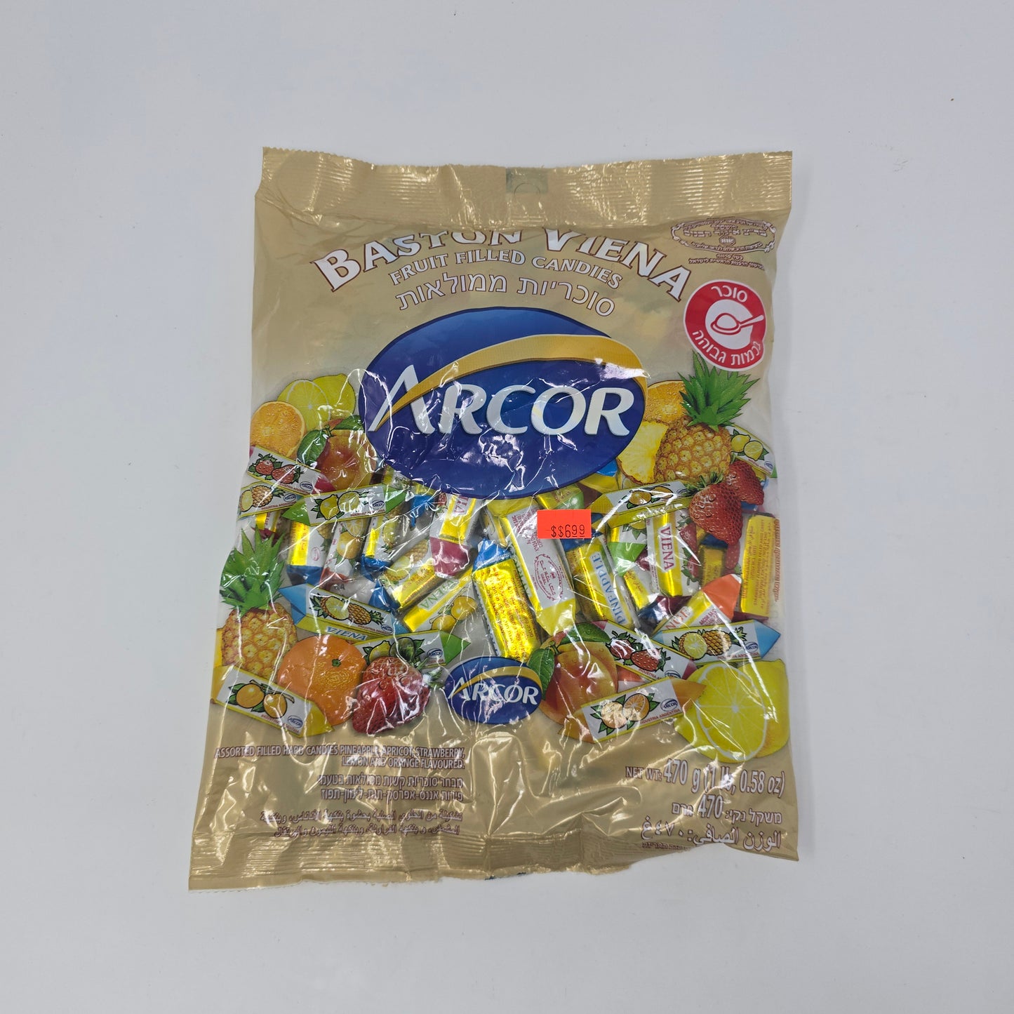 Arcor Baston Viena Candy 16 oz