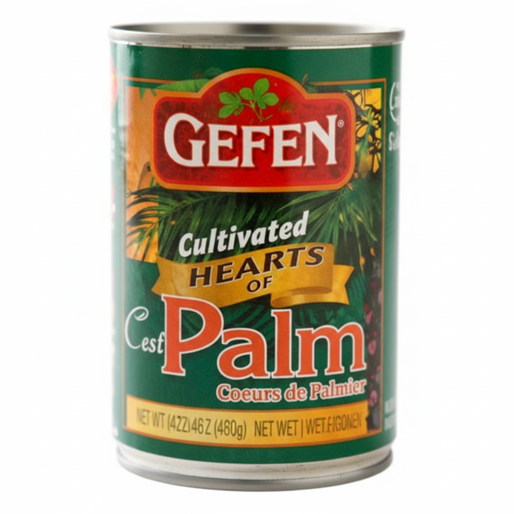 GEFEN SALAD CUT HEARTS OF PALM - CAN - Passover
