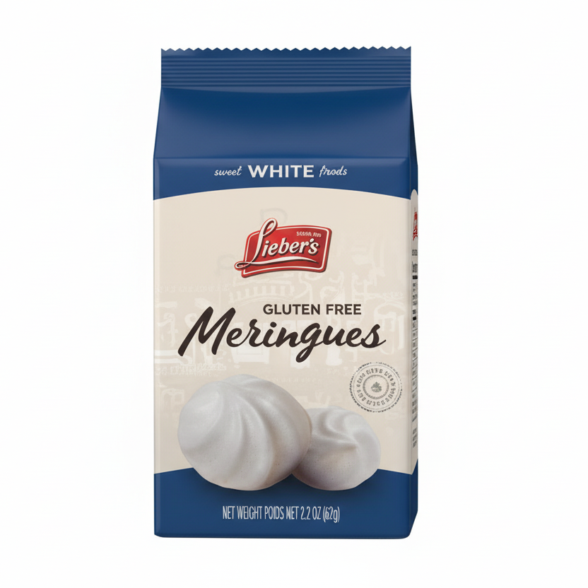 Lieber's White Meringues - Passover