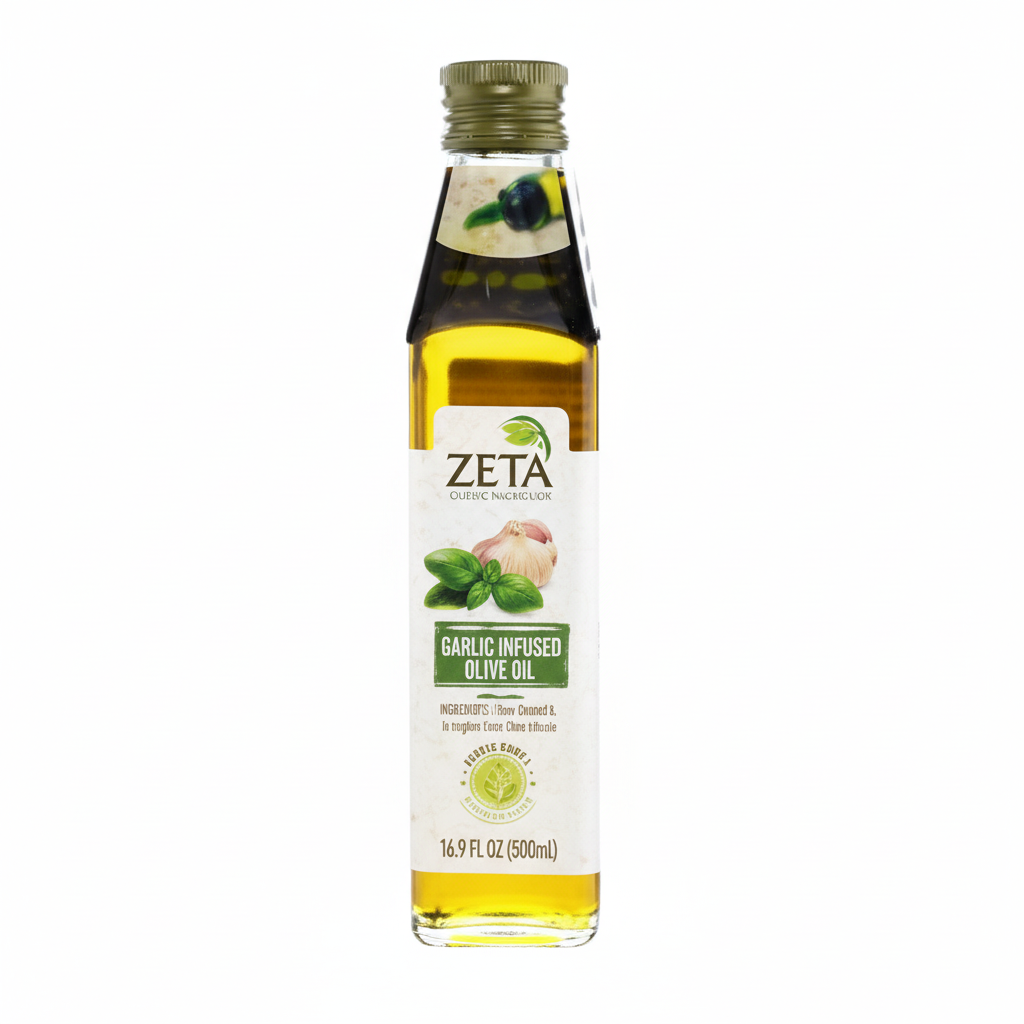 ZETA EXTRA VIRGIN OLIVE OIL WITH GARLIC - Passover