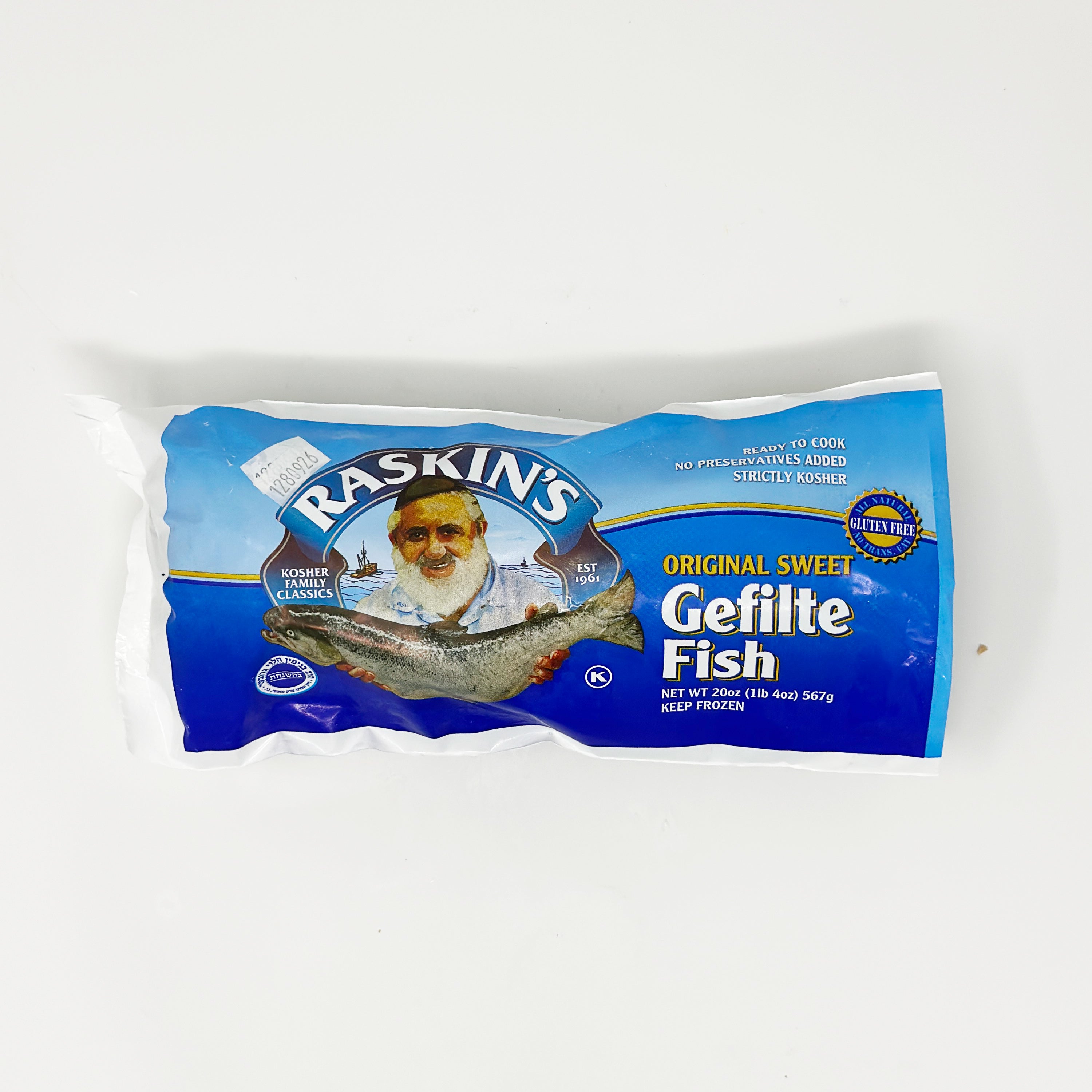 Raskin's Original Gefilte Fish 20 oz– Miami Kosher Food