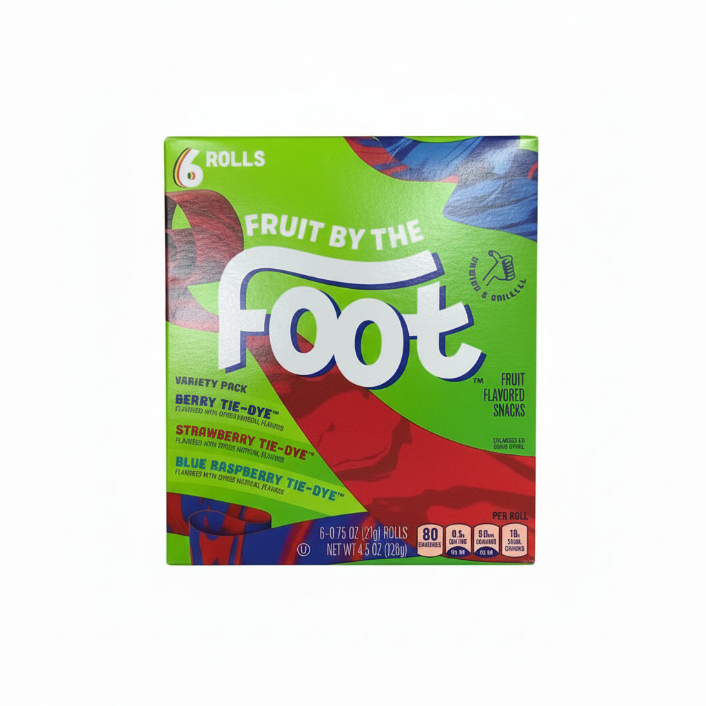 Box of Fruit by the Foot fruit-flavored snacks