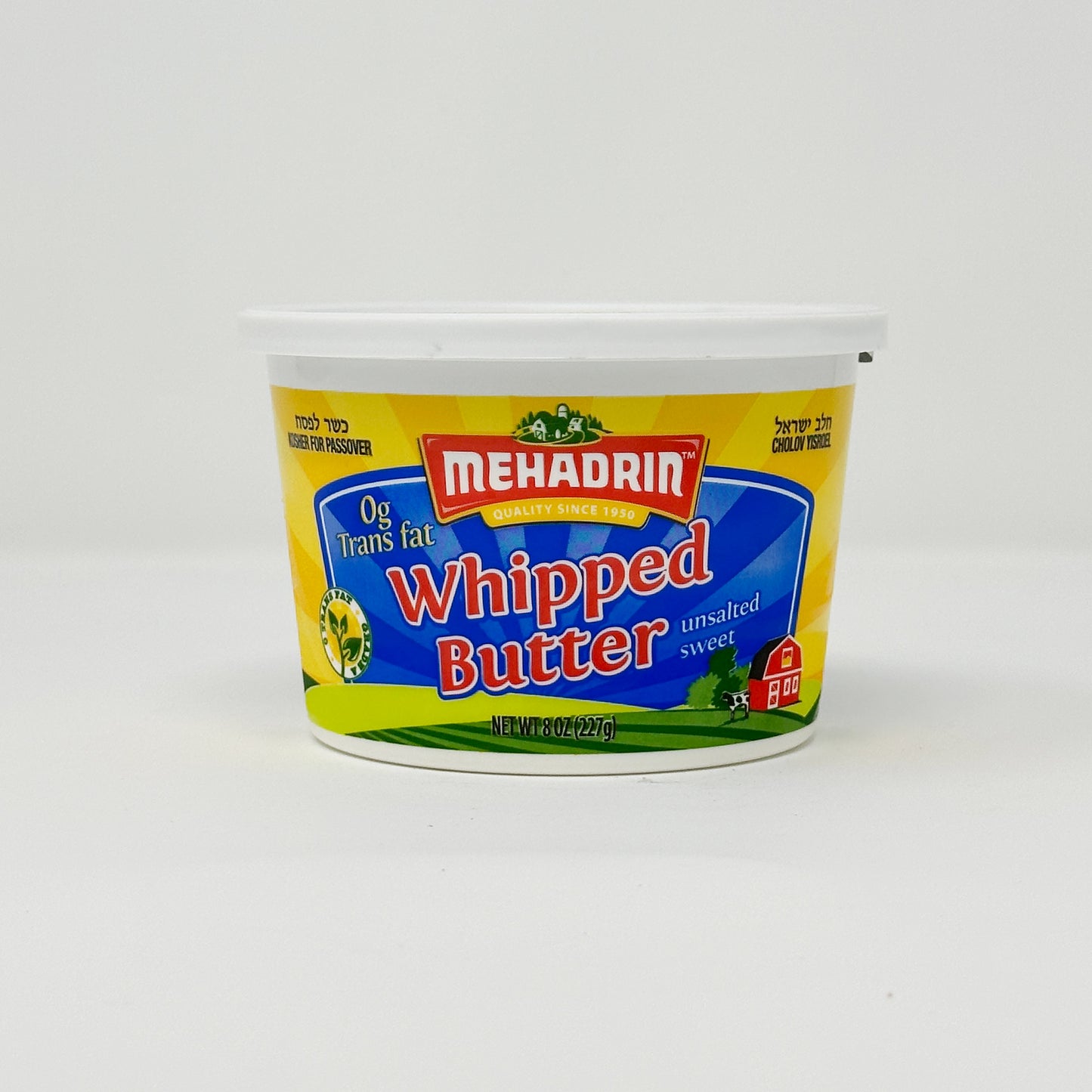 Mehadrin Whipped Butter 8 oz