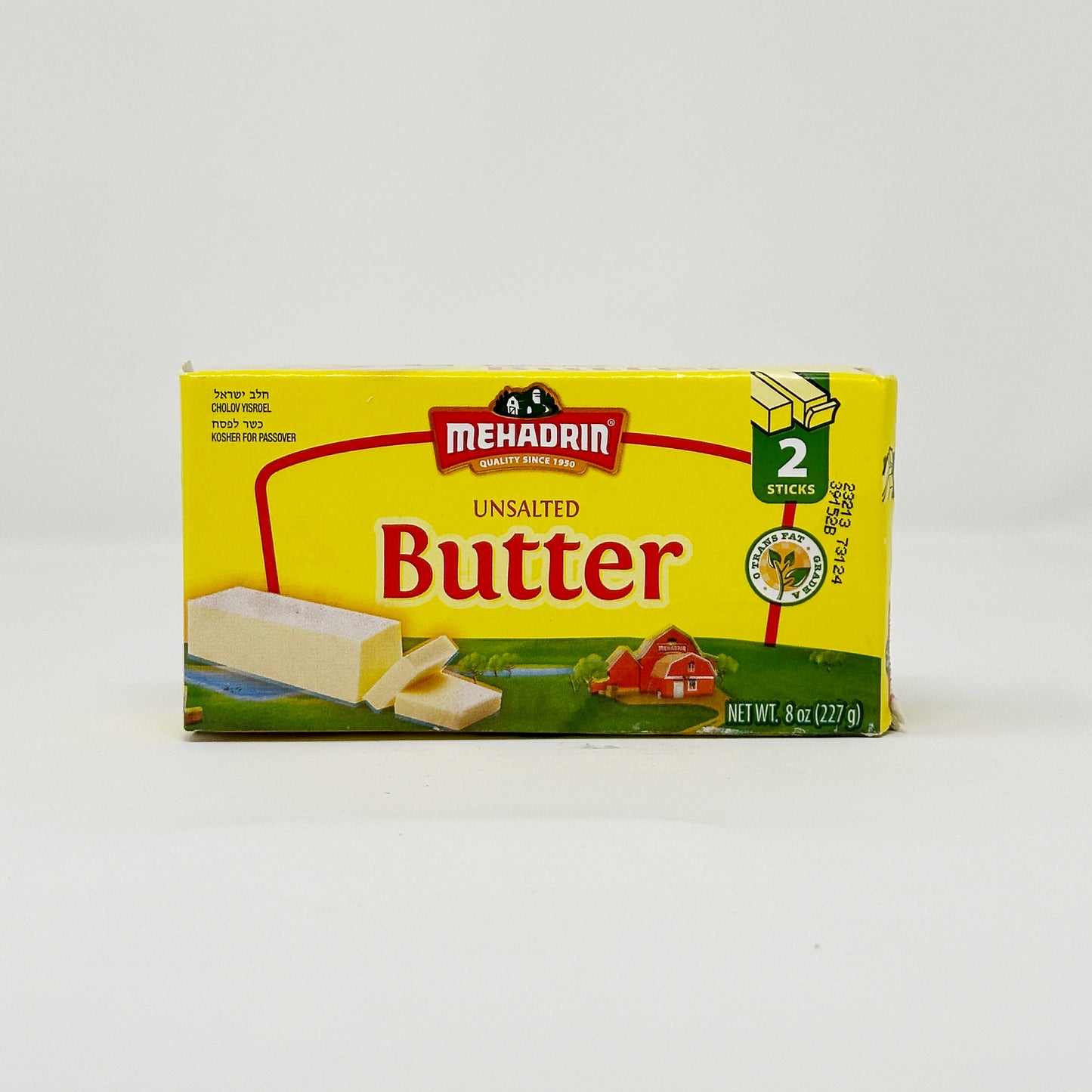 Mehadrin Unsalted Butter 8 oz