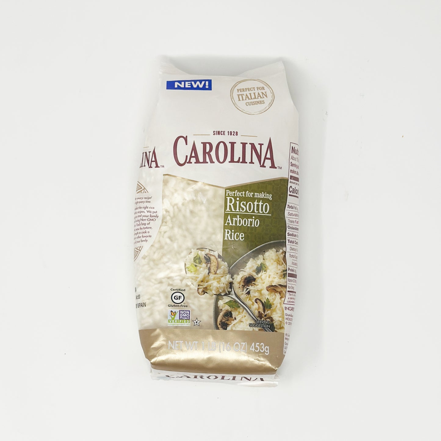 Carolina Aborio Risotto Rice 16 oz