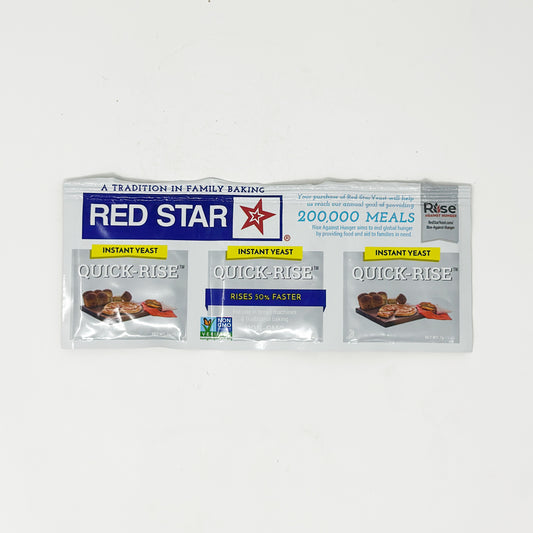 Red Star Quick Rise Yeast 3 Pack 1.5 oz