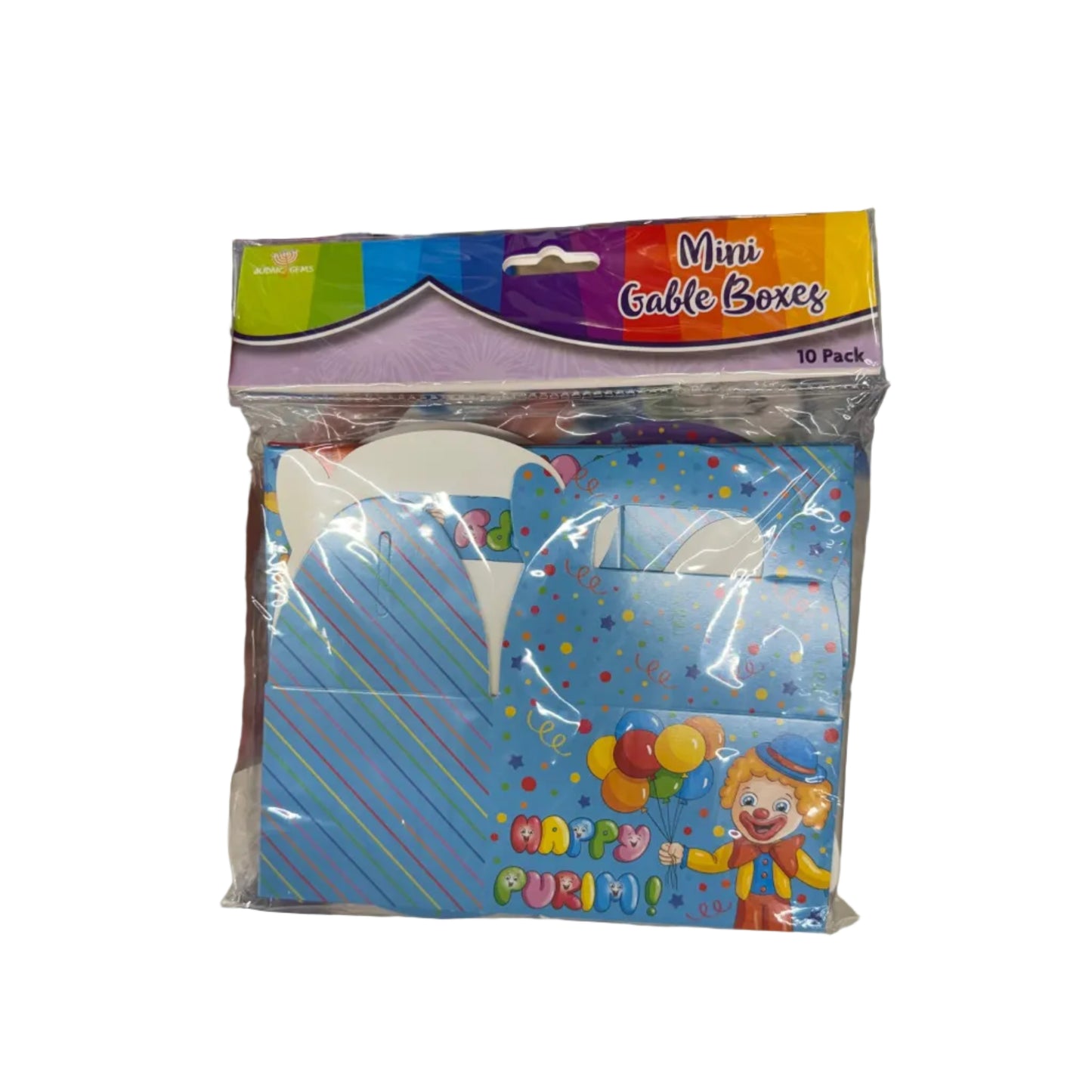 Mini Mishloach Manot Boxes - 10 Pack