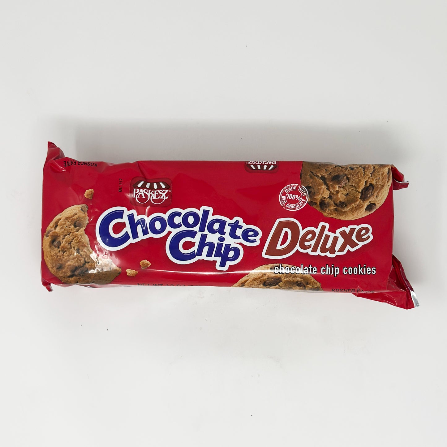 Paskesz Chocolate Chip Delux Cookies 12 oz