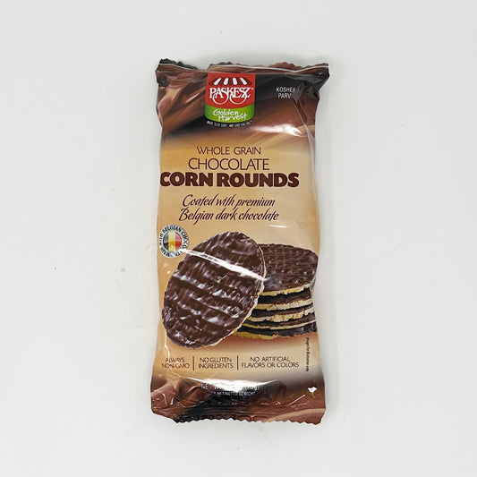 Paskesz Chocolate Corn Rounds 2.6 oz