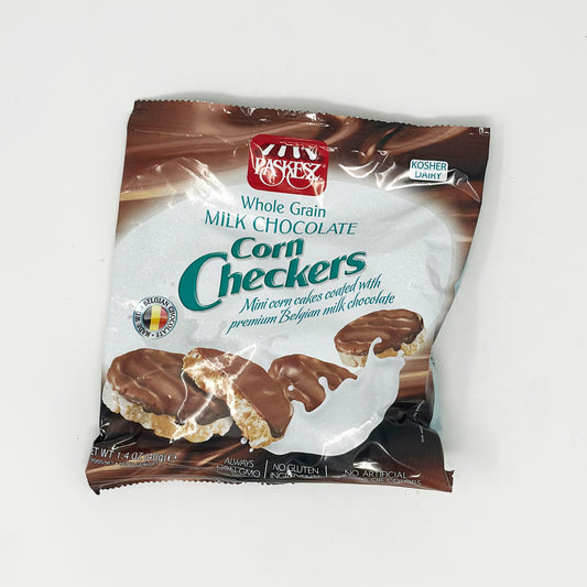 Paskesz Milk Chocolate Corn Checkers 1.4 oz