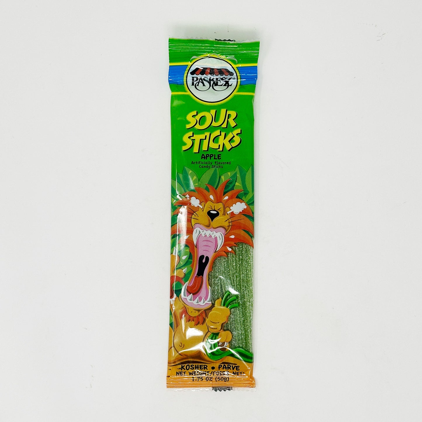 Paskesz Sour Sticks Apple 1.75 oz