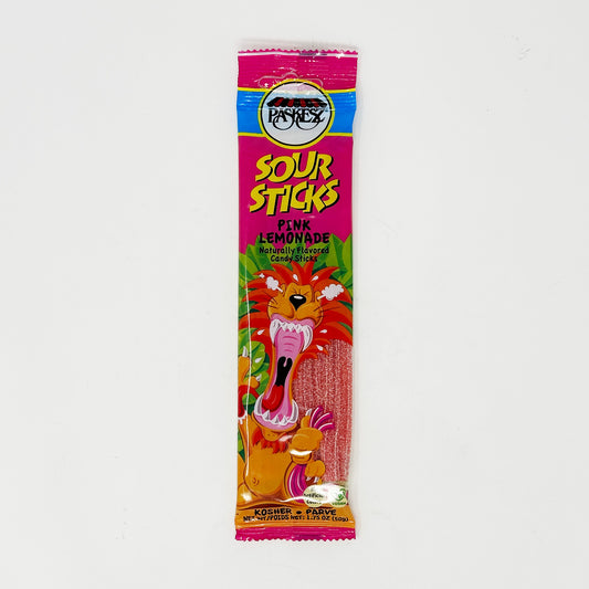 Paskesz Sour Sticks Pink Lemonade 1.75 oz