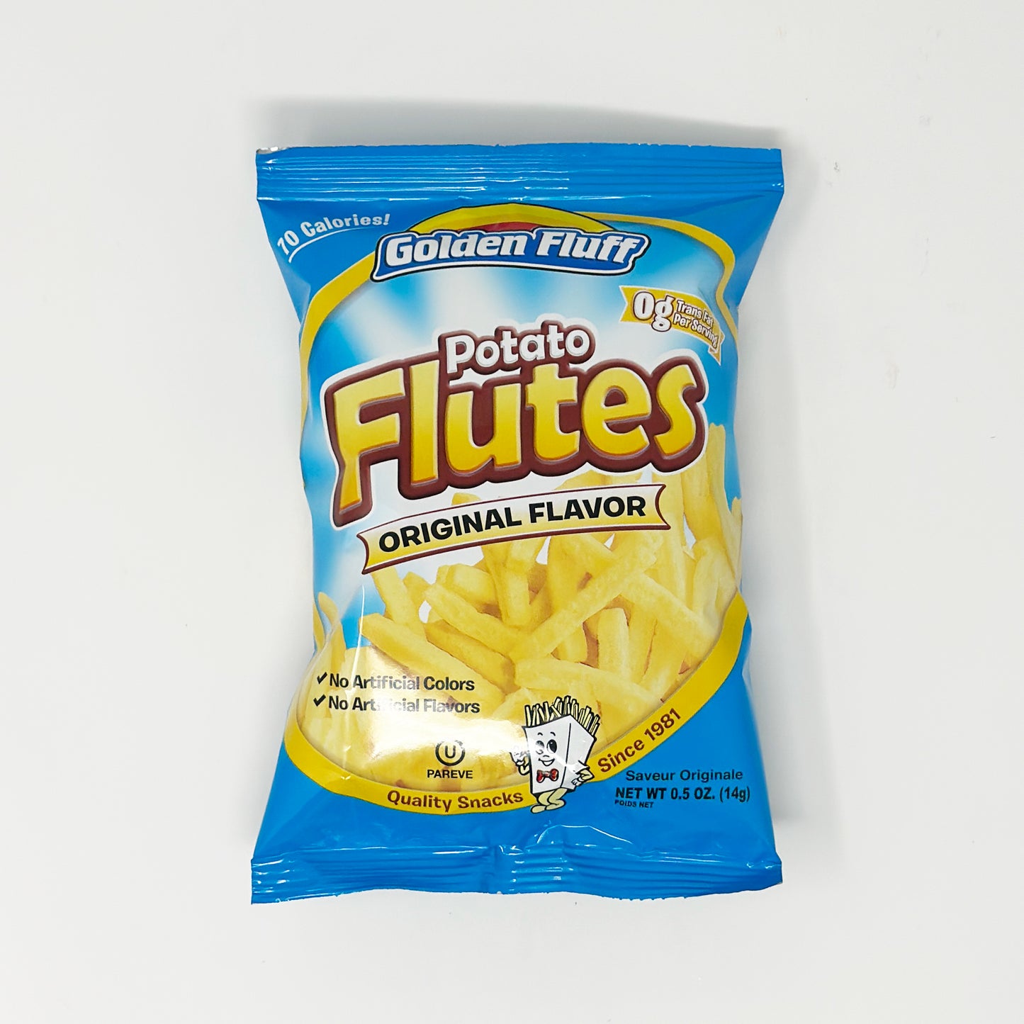 Golden Fluff Potato Flutes Original 0.5 oz