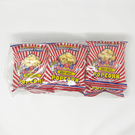 Golden Fluff Popcorn 6pk 1/2 oz