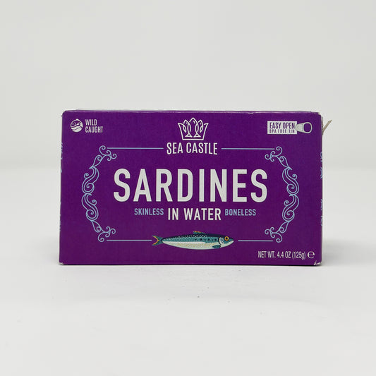 Sea Castle Sardines In Water 4.4 oz