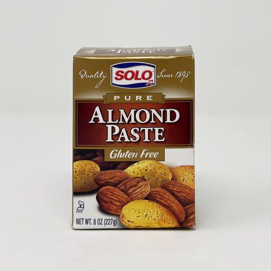 Solo Pure Almond Paste Gluten Free 8 oz