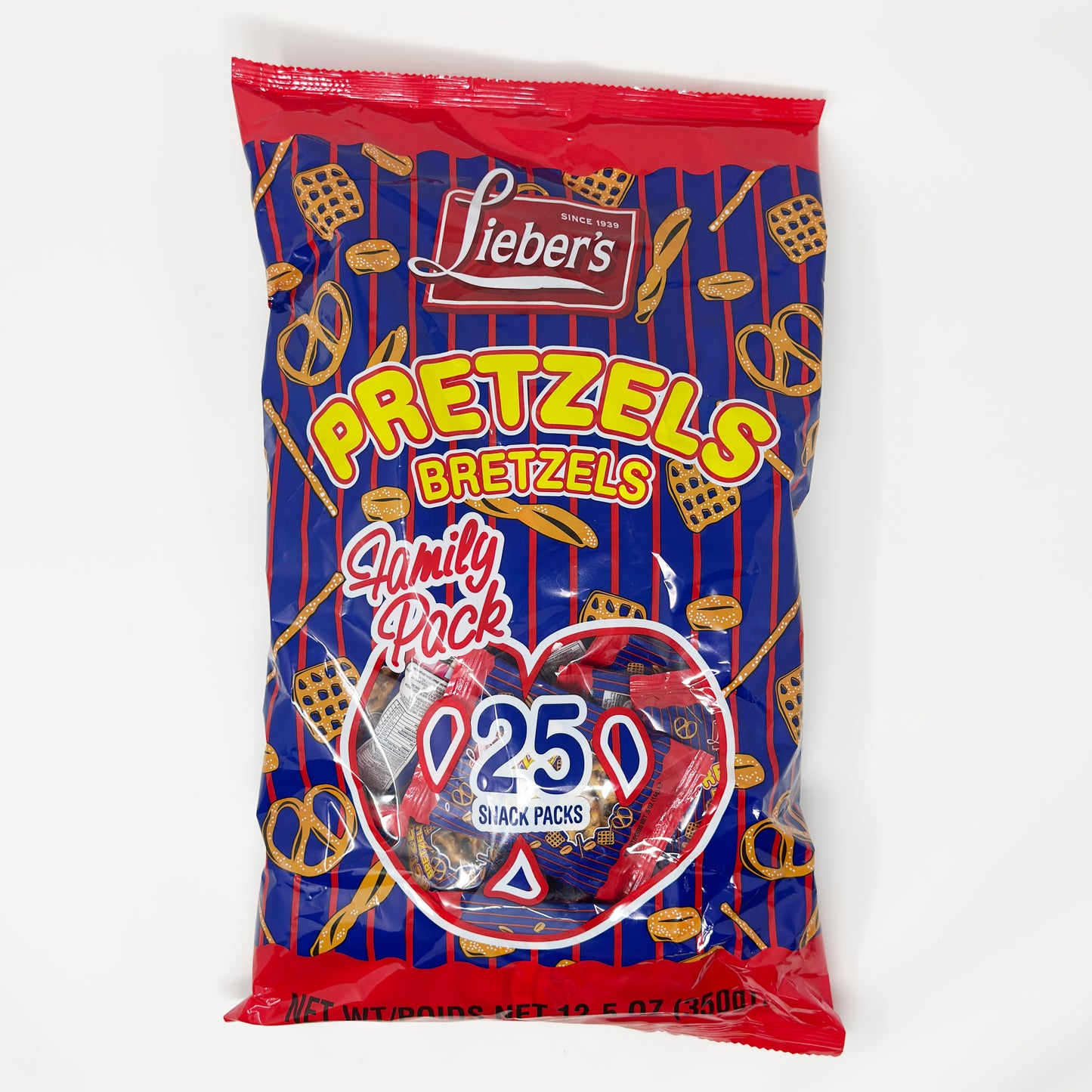 Lieber's Pretzels Bretzels Family Pack 12.5 oz