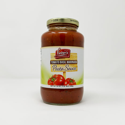 Lieber's Tomato Basil Marinara 24 oz