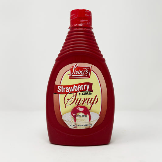 Lieber's Strawberry Syrup 20 oz