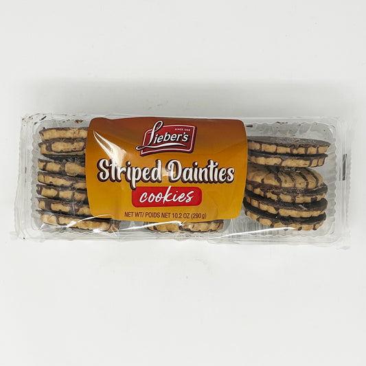 Lieber's Striped Dainties Cookies 10.2 oz