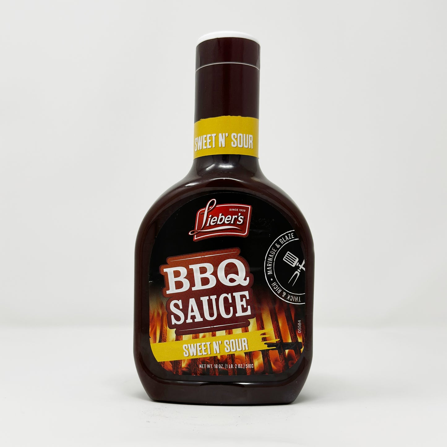 Lieber's BBQ Sauce Sweet N Sour 18 oz