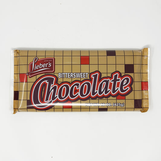 Lieber's Bittersweet Chocolate 15 oz