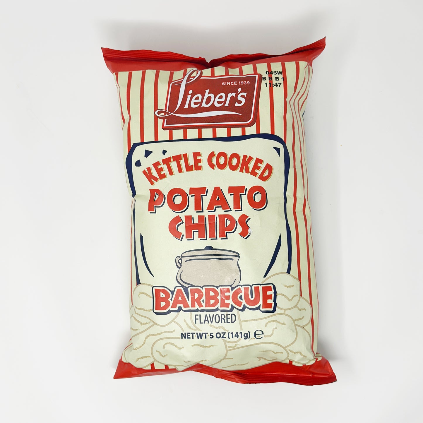 Lieber's Kettle Cooked Chips Barbecue 5 oz