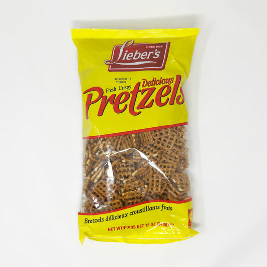 Lieber's Pretzels Waffles 12 oz