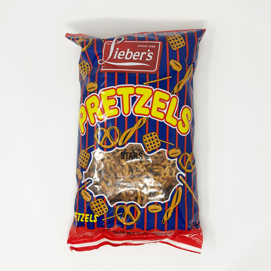 Lieber's Pretzels Stars 12 oz