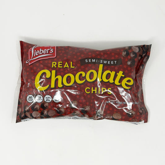 Lieber's Real Chocolate Chips 24 oz