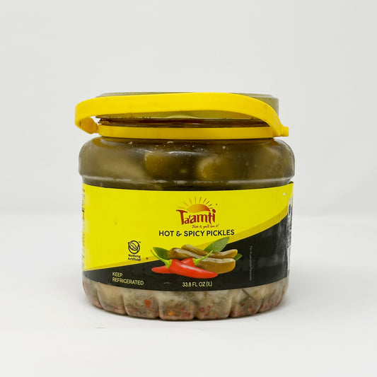 Ta'amti Hot & Spicy Pickles 33.8 fl oz