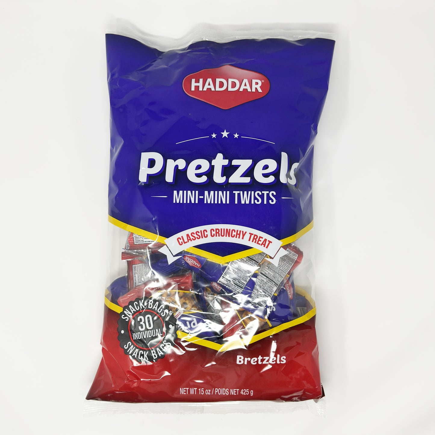 Haddar Pretzels Mini-Mini Twists 15 oz