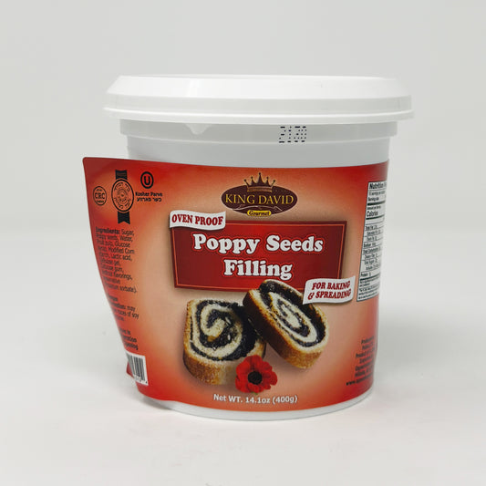 King David Poppy Seed Filling 14.1 oz