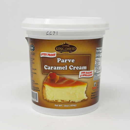 King David Parve Caramel Cream 16 oz