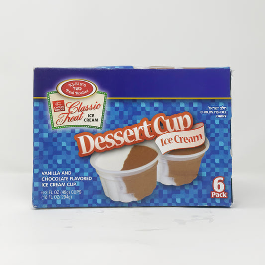 Klein's Dessert Cups Vanilla & Chocolate 6pk