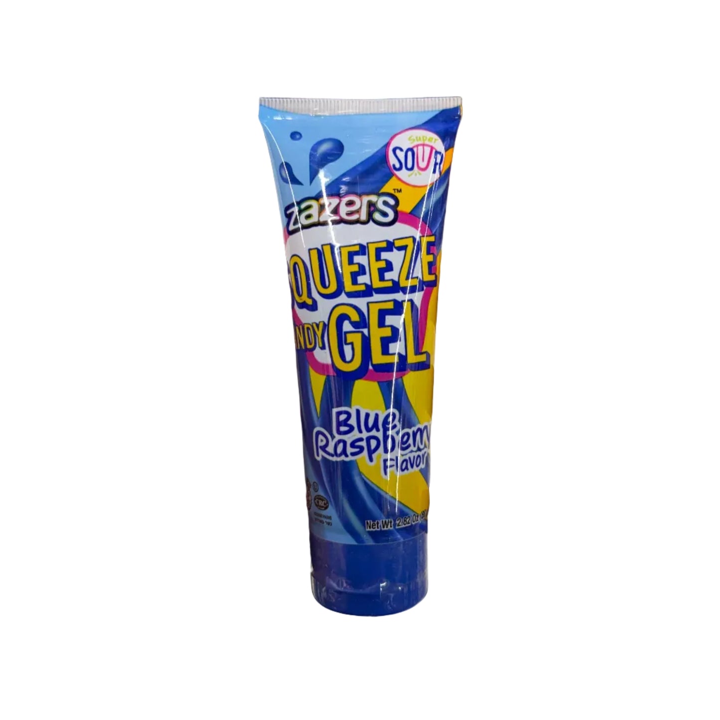 Zazers Squeeze Gel Blue Raspberry Candy