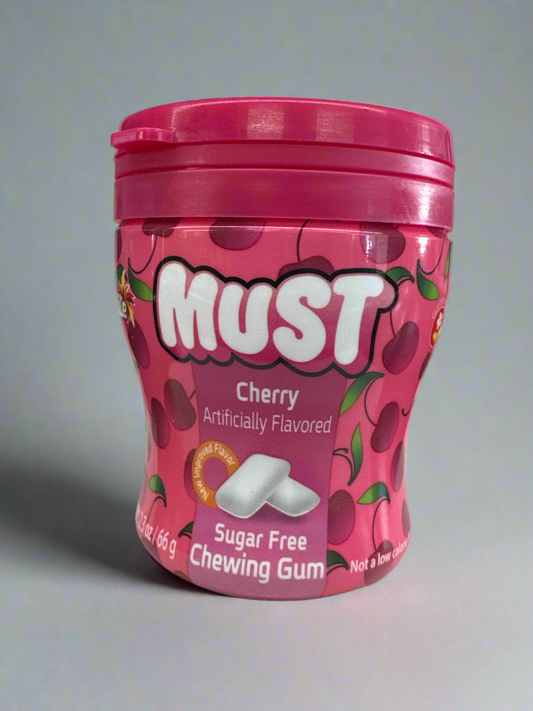 Elite Must Cherry Sugar Free Gum 2.3 oz
